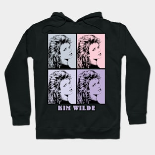 Kim Wilde 80s Pop Art Hoodie